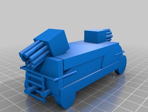 coche guepo jozuaki gamer La impresión en 3d 3d print model - Mito3D
