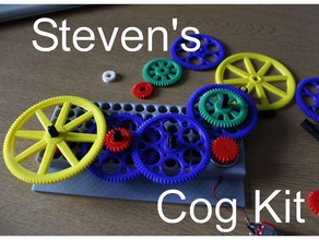 steven's cog kit engineering 3d print model - Mito3D