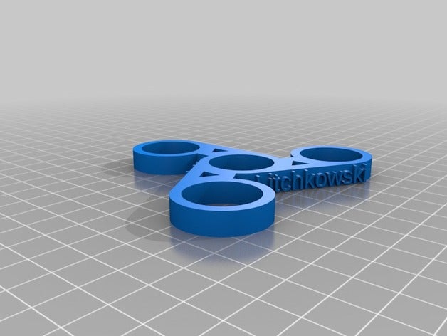 özelleştirilmiş özel fidget spinner çift ekstruzyon belirlenmiş oyuncak & oyun aksesuarları 3D print model - Mito3D