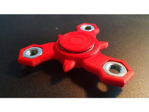 stor figet spinner toys & games fidget hand 3d print model - Mito3D