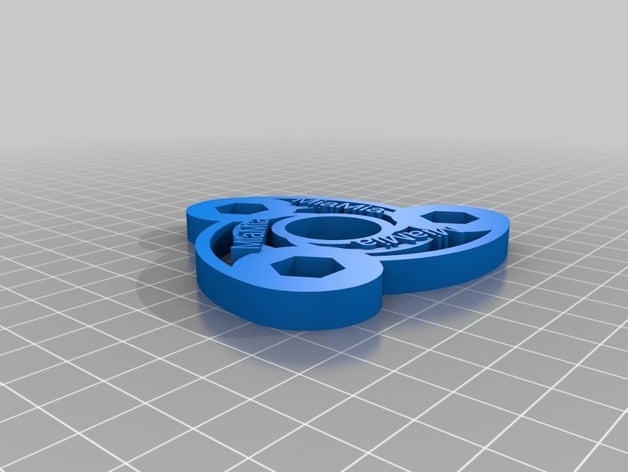 miamia du spinner jouets & jeux personnalisé 3D print model - Mito3D