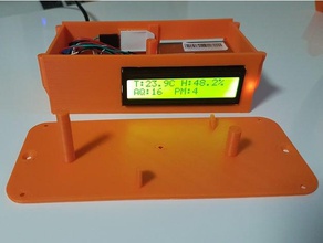 online Feinstaub-sensor Temperatur-Feuchte gut 3d Drucker Zubehör cloud Staub Gehäuse particule sensor 3d print model - Mito3D