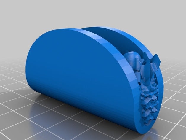 taco La impresión en 3d 3D print model - Mito3D