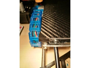 anet a8 corner clip 3d printer accessories parts brace bracket holder 3d print model - Mito3D