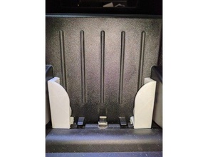 tesla x cell phone bracket automotive big holder large model mount phablet slot wide 3d print model - Mito3D