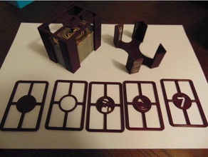 x yükseltme kartı tutucu kanadı oyuncak & oyun aksesuarları kart sahibi hasar star wars x-wing oyunu 3d print model - Mito3D