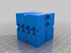 kobayashi cube wider gaps mechanical toys 3d print model - Mito3D