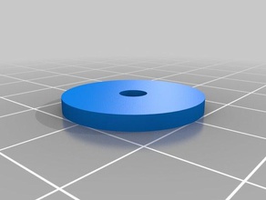 4mmx20mm washer replacement parts customized 3d print model - Mito3D