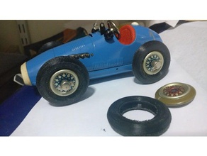 schuco pneu roda mecânico de brinquedos 3d print model - Mito3D