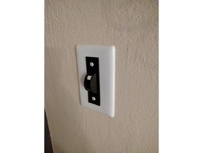 light switch blocker household 3d print model - Mito3D