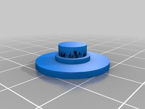 fidget spinner cap juguetes mecánicos 3d print model - Mito3D