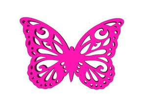 butterfly 25 animals insect wslab 3d print model - Mito3D