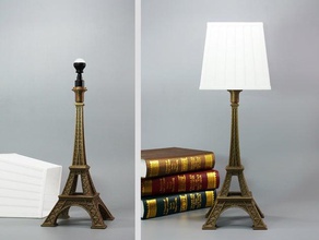 tour eiffel de la lampe décor cadeau maison lumière tbulb toolmoon 3d print model - Mito3D