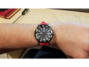 22mm bracelet de montre accessoires la sangle regarder 3d print model - Mito3D
