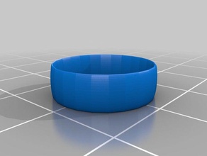 para mulheres de tamanho 6 anel A impressão 3d 3d print model - Mito3D