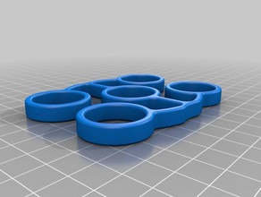 quadspinner v7 spinner jouets & jeux 3d print model - Mito3D