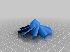 64mm Impeller blades hobby EEF fan maximale Anstrengung 3d print model - Mito3D