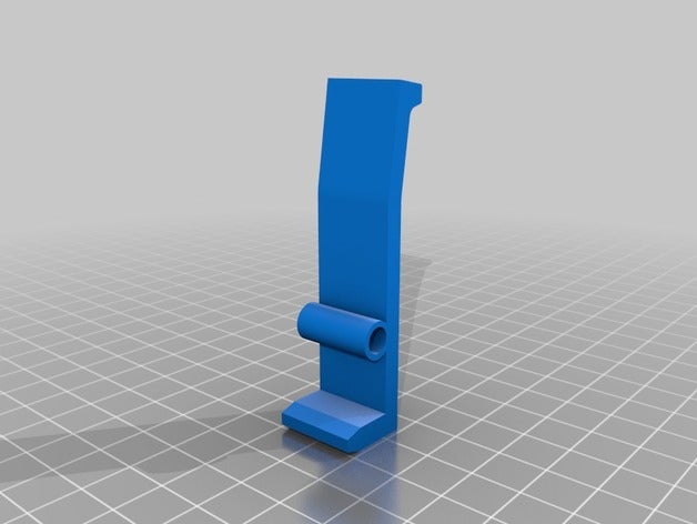 nerf rayven extendido mag liberación juguetes mecánicos blaster pistola mod 3D print model - Mito3D