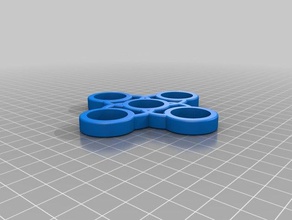 circle spinner hand tools fidgetspinner fidget toy figet 3d print model - Mito3D
