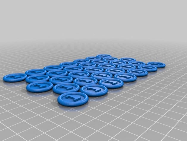 sınıf ikili paraları ayarlayın matematik 3D print model - Mito3D