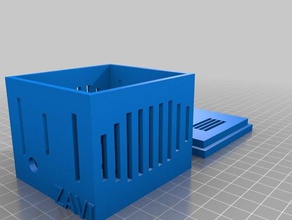 box drok step down voltage regulator 3d printer parts 3d print model - Mito3D