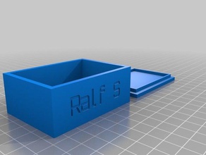 ralf ausl ser boîte les conteneurs personnalisé 3d print model - Mito3D