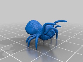 örümcek oyunlar 25 mm 3d print model - Mito3D
