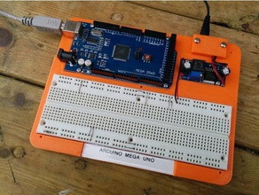 protoboard arduino mega uno regulador eletrônica due leonardo o de experimentação 3d print model - Mito3D