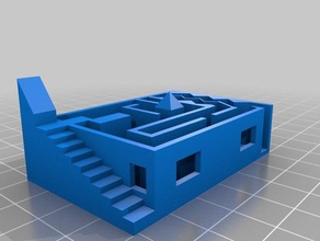 labyrinthe bâtiments et structures 3d print model - Mito3D