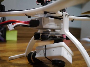mini quadcopter la fotografia aerea r c i veicoli brushless gimbal feiyu fpv 3d print model - Mito3D