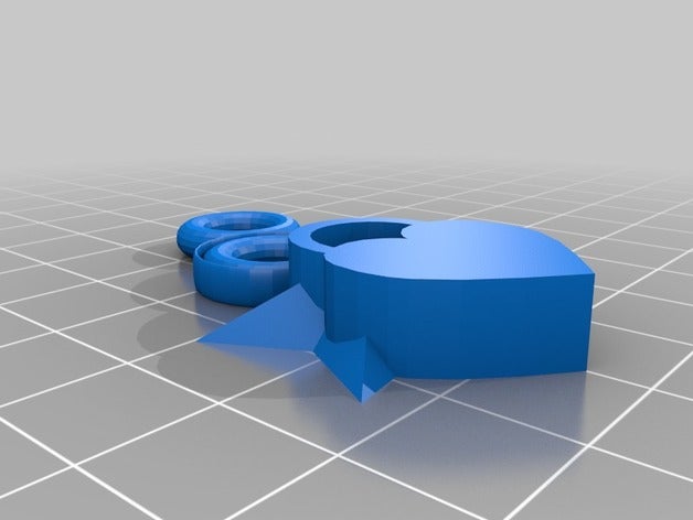 colgante angeles rojo La impresión en 3d 3D print model - Mito3D
