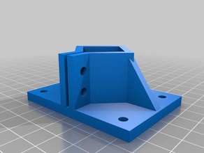 20x20 vamzdzio laikiklis A impressão 3d 3d print model - Mito3D