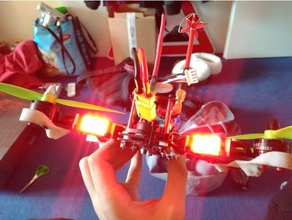 6er led mount quadcopter hobby 3d print model - Mito3D