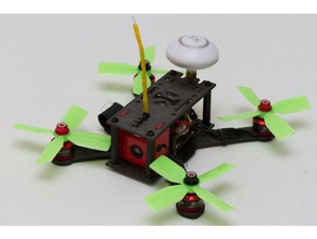 160 mm mf160 quadcopter-6 drone r c araçlar drones miniquad quadcopter rc 3d print model - Mito3D