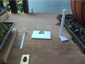 aspersión goteo apoyo mame bonsai al aire libre y jardín dripper aspersor 3d print model - Mito3D