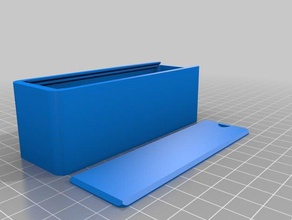 özelleştirilmiş yuvarlak kutu kapağı benim kaplar 3d print model - Mito3D