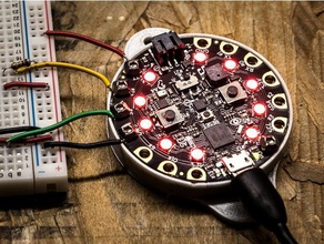 circuit playground screw terminal electronics arduino printed board 3d print model - Mito3D