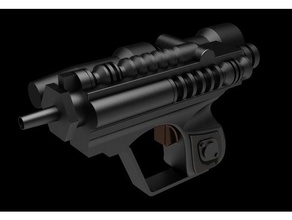 scout blaster props gun rifle starwars star wars stormtrooper 3d print model - Mito3D