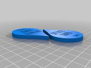 saknilap agua sucia campeón colgante 2 La impresión en 3d 3d print model - Mito3D