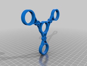 nukleare spinner 3d-drucken fidgetspinner fidget hand hand-spinner Spielzeug Spinnen spinning top 3d print model - Mito3D