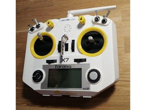 taranis qx7 potenciômetro de botão r c veículos personalizado frsky quad quadcopter substituição transmissor 3d print model - Mito3D