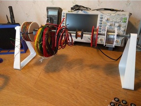 generische anpassbare spool-Halter - Elektronik Löt Halter Draht-Halter 3d print model - Mito3D