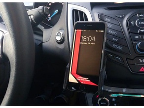 iphone 6 suporte para carro brodit de montagem telefone celular titular monte 3d print model - Mito3D