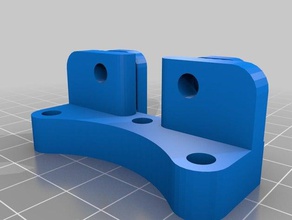 lulzbot mini cinto de montagem substituição Impressora 3d peças 3d print model - Mito3D