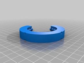 my customized parametric slew bearing parts 3d print model - Mito3D