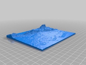 3d map poland scans & replicas maps height relief 3d print model - Mito3D
