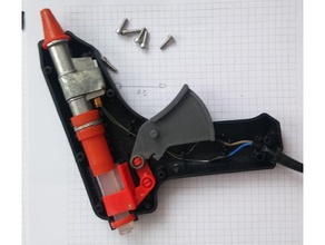 hot glue top craft tkp 70 trigger replacement parts 3d print model - Mito3D
