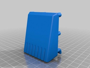 pegboard Nadel-Datei-Halter - gewinkelt Werkzeug-Halterungen & Boxen kundengebundene 3d print model - Mito3D