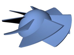 propeller Haartrockner diy 3d print model - Mito3D