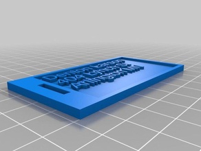 özelleştirilmiş Bagaj etiketi larson benim sikke ve rozetleri 3d print model - Mito3D